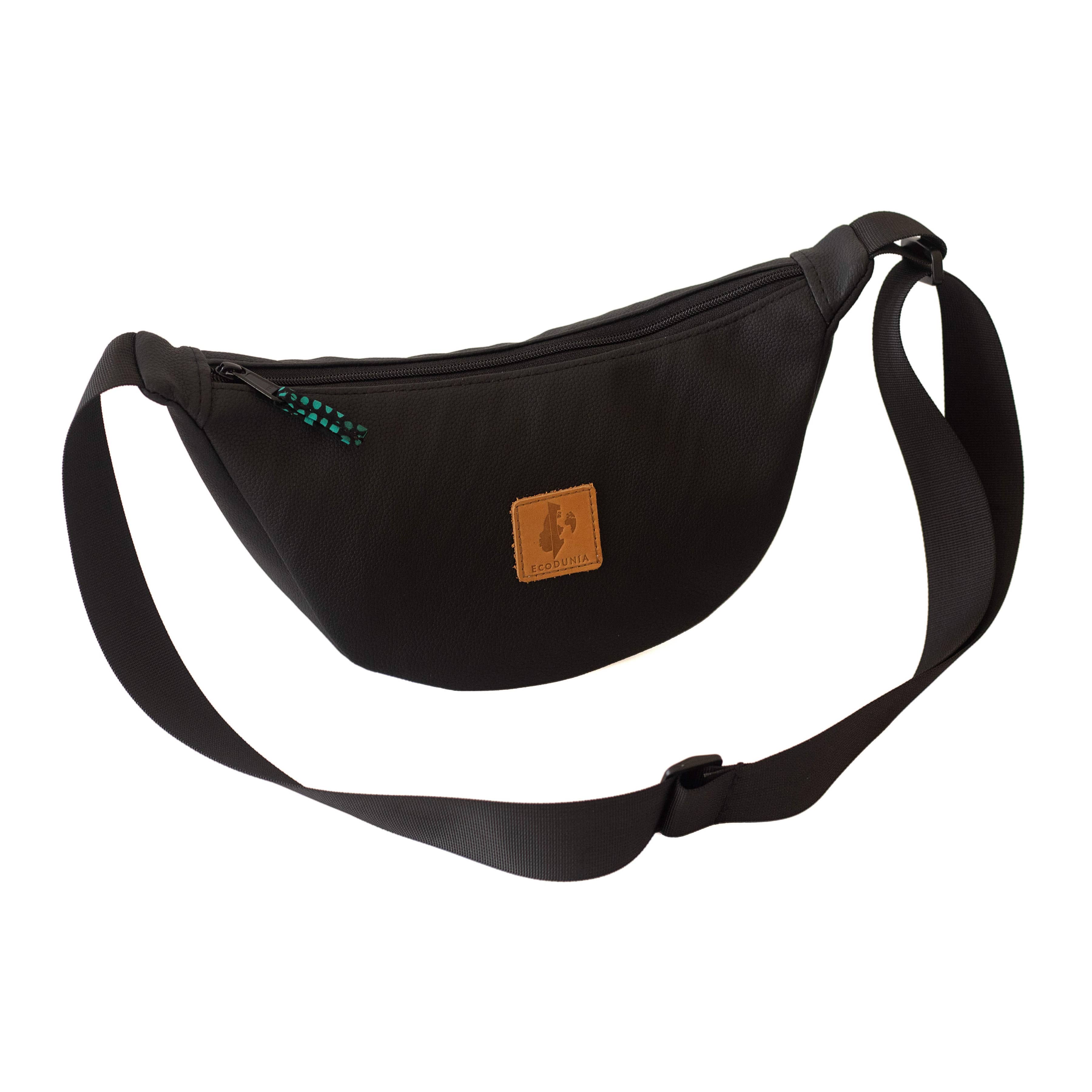 Round Mini Vegan Leather Shoulder Bag - Vegan Leather Purse