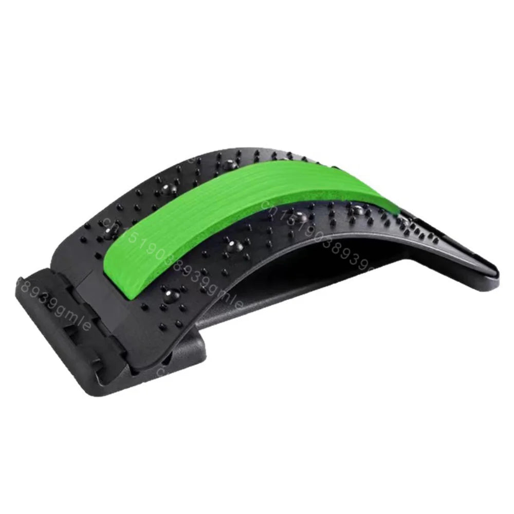 Back Stretcher Adjustable Massager Multi-Level Waist Neck Fitness Lumbar Cervical Spine Cervical Spine Support Massager Tools